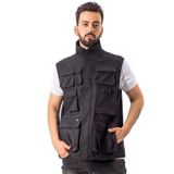 Free Camp Vest Erkek Balıkçı Yelek SİYAH L