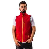 Free Camp Vest Erkek Softshell Yelek KIRMIZI S