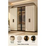 Free Home Bohem Ark Kum Beji Mdf Gardırop Elbise Dolabı 240X218x57