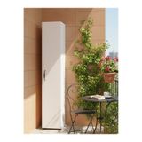 Free Home Premium MDF Ürün Line Banyo Dolabı Düzenleyici Organizer Uzun Raf ÜnitesiKapaklı Slim Koridor Dolabı