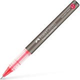 Free Ink Roller Kalem 0.7, Kırmızı, Silinmez Kalıcı Mürekkep, Iğne Uçlu, Akıcı Yazım, M� - Standart