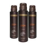 Free Love Leon 3x150 ml Erkek Sprey Deodorant