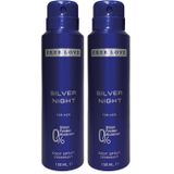 Free Love Silver Night Erkek Deodorant 150 ml 2li paket