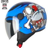 Free-M 215 Acık Çocuk Kask (Mavı) - Mavi