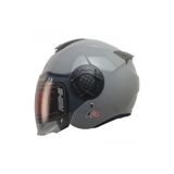 Free-M 665 Yarım Kask Güneş Vizörlü (nardo grı)