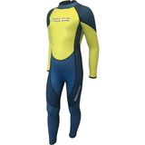Free-Sub 3mm Çocuk Sörf Scuba Tüplü Dalış Elbisesi Wetsuit Blue - XL