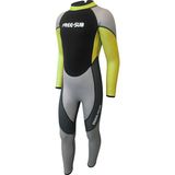 Free-Sub 3mm Çocuk Sörf Scuba Tüplü Dalış Elbisesi Wetsuit Yellow - XL