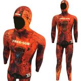 Free-Sub 3mm Olimpos Red Yamamoto Avcı Serbest Dalış Elbisesi - XL