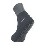 Free-Sub 3mm Siyah Smooth Bilekli Kaymaz Tabanlı Dalış Çorabı 2XL