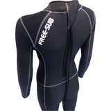 Free-Sub 3mm Typhoon Kadın Yüzme, Sörf, Scuba Tüple Dalış Elbisesi Wetsuit - Siyah