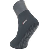 Free-Sub 5mm Siyah Smooth Bilekli Kaymaz Tabanlı Dalış Çorabı 2XL