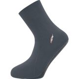Free-Sub 7mm Jarse/Havlu Kaymaz Tabanlı Dalış Çorabı - 2XL - Siyah