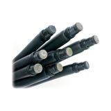 Free-Sub Çift Tarafı Kaplinli Zıpkın Lastiği - 16MM x 16CM - Siyah