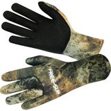 Free-Sub Diver Pro 3 mm Kamuflaj Neopren Dalış Eldiveni PVC Malzemeden Üretilmiştir - XL