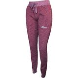 Free World Kadın %80 Pamuk Ekstra Kalın Üç Iplik Kışlık Eşofman Altı - 2XL - Bordo