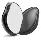 FREEAIR Kristal tüy çıkarıcı, sihirli ağrısız ipeksi pürüzsüz tüy silgisi, epilasyon bacakları, kol epilasyon aleti, kadınlar ve erkekler için (JM-Siyah)