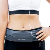 Freebelt Gri Nesil Spor Bel Çantası M Beden Kadın Koşu ve Fitness İçin Özel Tasarım