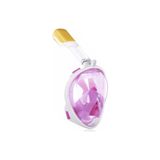 Freebreath Tam Yüz Dalış Maskesi - Pembe - S - M