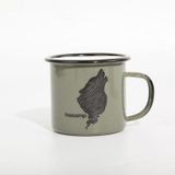 Freecamp Campers Emaye Kupa Mug 350 ML HAKİ