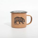 Freecamp Campers Emaye Kupa Mug 350 ML Koyu Bej