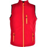 Freecamp Erkek Softshell Yelek Kırmızı Renkli Outdoor Kullanım Alanına Uygun Özellikli