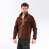 Freecamp Man Full Zipper Fleece Kahverengi Erkek Polar