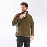 Freecamp Man Half Zipper Fleece Haki Erkek Polar