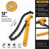 Freed F12 Zincirli Yağ Filtresi Sökeceği Zincirli Filtre Anahtarı 12''
