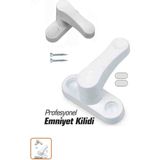 Freed Tools 1 Adet Pencere Cam Balkon Kapısı Güvenli Emniyet Kilidi Hırsız Kilidi