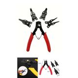 FREED TOOLS 4 ın 1 Segman Takımı Sekman Pense Seti 4 Parça Farklı Model Sekman Seti Circlip pense seti
