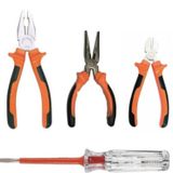 Freed Tools El Aleti Seti Pense Yankeski Kargaburun Düz Yıldız Tornavida + Kontrol Kalemi Hediyeli