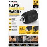 FREED TOOLS Plastik Mandren 13 Mm plastik Mandren 1/2-20 Unf 2.0-13mm Mu2520