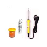 FREED TOOLS Profesyonel Lehim Makinesi Kalem Havya Lehim Teli Pastası 3ın1 set 40 Volt