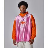 Freedom Of Space FOS195HOD-001 18 Jersey Hooded Turuncu Unisex Sweatshirt