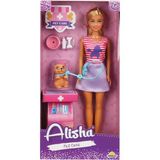 Freedom Storee Bebek Set Alisha Veteriner Aksesuarlı ( 1 Adet Fiyatıdır )