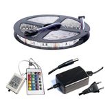 Freedom Storee Winboss 5mt Rgb Şerit LED Slikonlu Adaptör Uzaktan Kumanda Tak Çalıştır