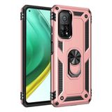 Freedom Storee Xiaomi Mi 10t Pro Kılıf Sofya Yüzüklü Silikon Kapak - Rose