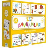 Freedom Storee Zıt Kavramlar Eğitici Oyun Kartları