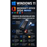 Freedos Pc Için Windows 10 Pro 16 GB Flash Bellek + Lisans Anahtarı