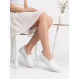 Freefoot 12905 Beyaz Hakiki Soft Deri Günlük Kadın Ayakkabı