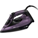 Freeglide 3D Teknolojisine Sahip Braun Texstyle 9 SI9661VI Buharlı Ütü, Dikey Ütü, Damlama Önleme Işlevi, Hazne 330 Ml, 260 G/dak, 3200 W, Mor