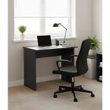 Freehome Premium Mdf Malzeme Çalışma Masası Bilgisayar Laptop Masası Ofis Genç Odası - 75x73 - Antrasit