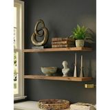 Freehome Premium Mdf Ürün 2'li Set 50X15 cm Gizli Montaj Modern Kitaplık Mutfak Banyo Salon Rafı - Atlantik Çam
