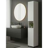 Freehome Premium Mdf Ürün Slim Fit Modo Dolap Uzun Kiler Banyo Mutfak Organizer Düzenleyici Dar Alan - Beyaz