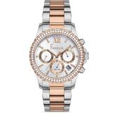 Freelook FL.1.10366-4 Metalik Rose Fonksiyonlu Kadın Kol Saati