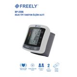 Freely BP-2206 Bilekten Dijital Tam Otomatik Tansiyon Aleti, Jumbo LCD Ekran, 2x60 Kayıt Hafızalı