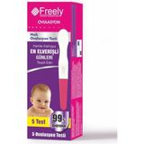 Freely Ovulasyon Testi 5 Adet Medikal Kalite Hızlı ve Güvenilir Sonuçlar İçin