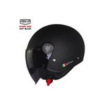 FREEM FR-612 MAT BLACK YARIM KASK