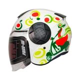 Freem FR-665 Yarım Kask Güneş Vizörlü Spring Women (Xl) - Çok Renkli