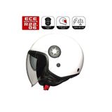 freem FR612 Italy Motosiklet Kaskı Güneş Vizörlü Yarım Açık Motorcu Kask